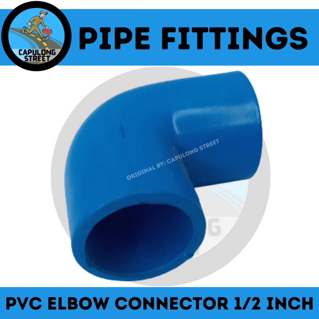 Capulong Street PVC Elbow connector 1/2 inch Pipe Fittings Good Quality