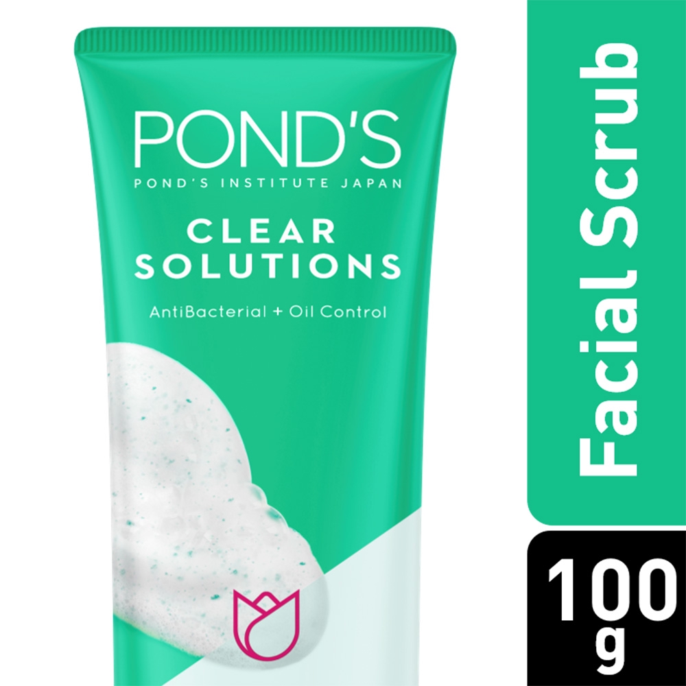 Pond's Clear Solutions Facial Scrub 100g Shopee Philippines