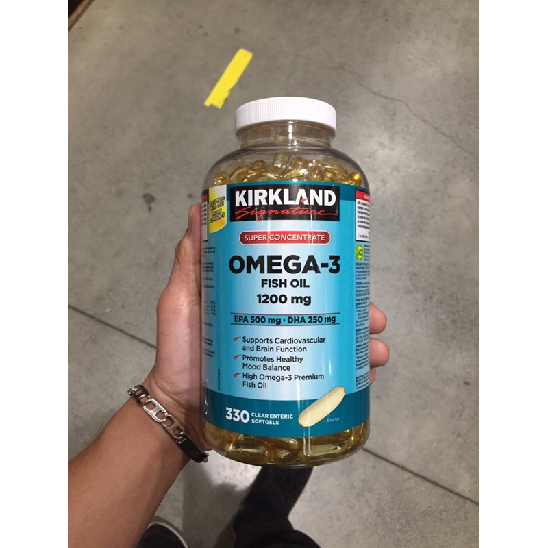 Kirkland Omega 3 Fish Oil (1200MG) Shopee Philippines