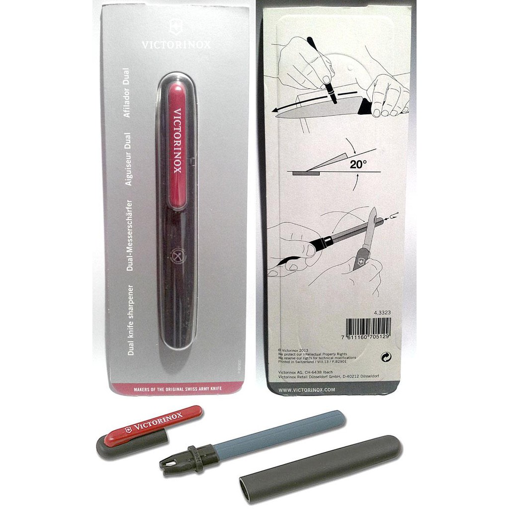 Victorinox Swiss Army Pocket Knife DUAL KNIFE SHARPENER Shopee