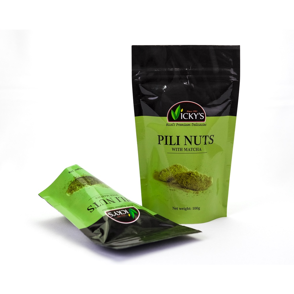 [Vicky’s Pili] Pili Nuts with Matcha Shopee Philippines