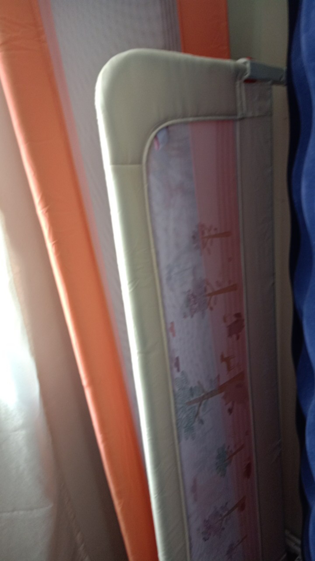 Phoenix Hub HSG 1.5 Meters Baby Bed Guard Infant Bedside Foldable Safe