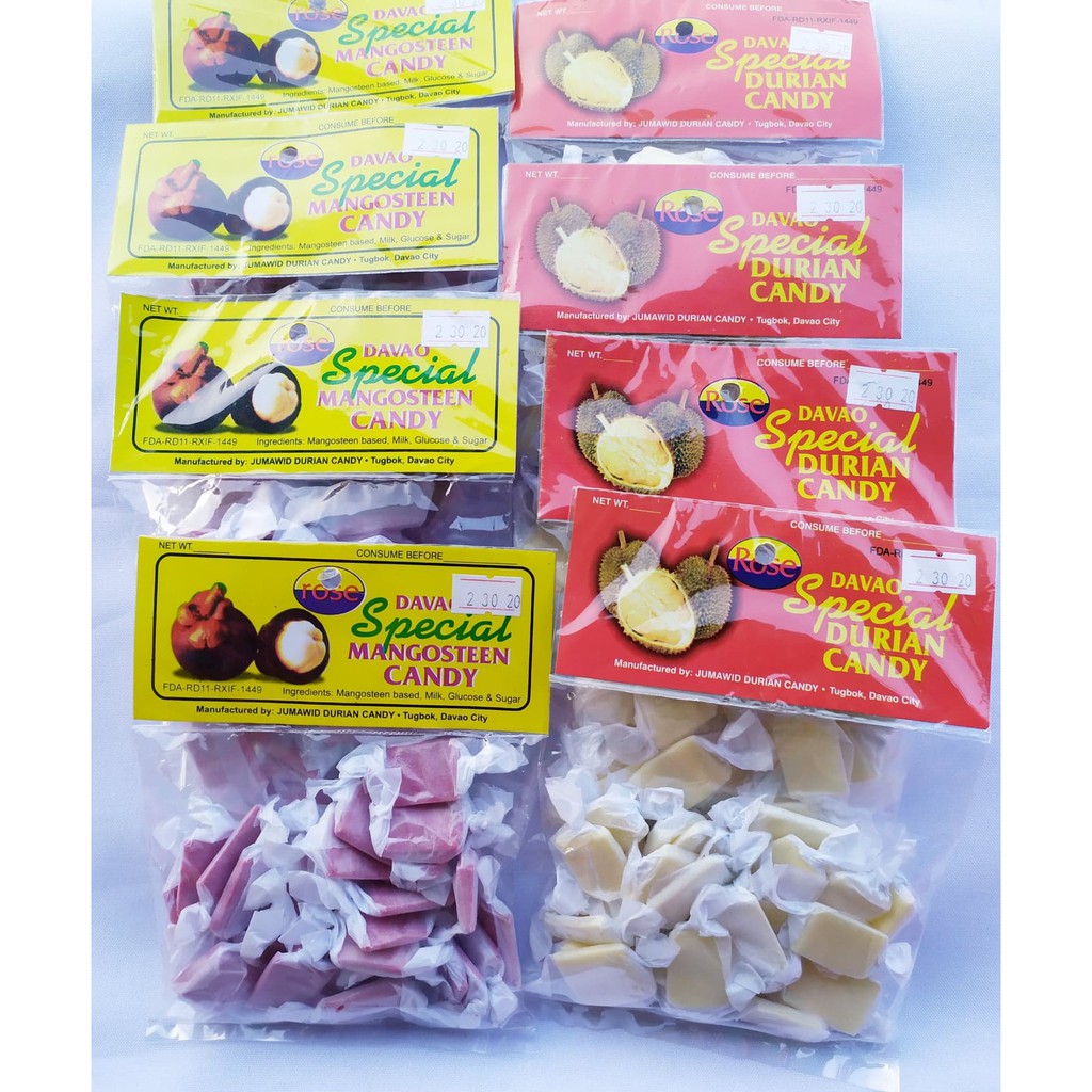 ROSE DAVAO SPECIAL DURIAN CANDIES Shopee Philippines