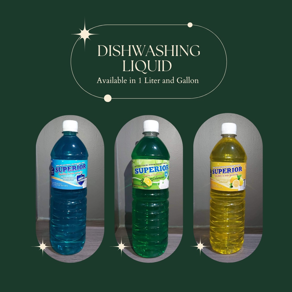 Superior Dishwashing Liquid 1L Shopee Philippines
