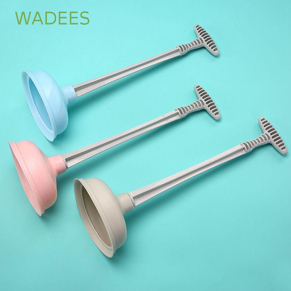 WADEES Manual Sink Plunger Opener Pipe Dredge Kitchen Sink Drain Toilet
