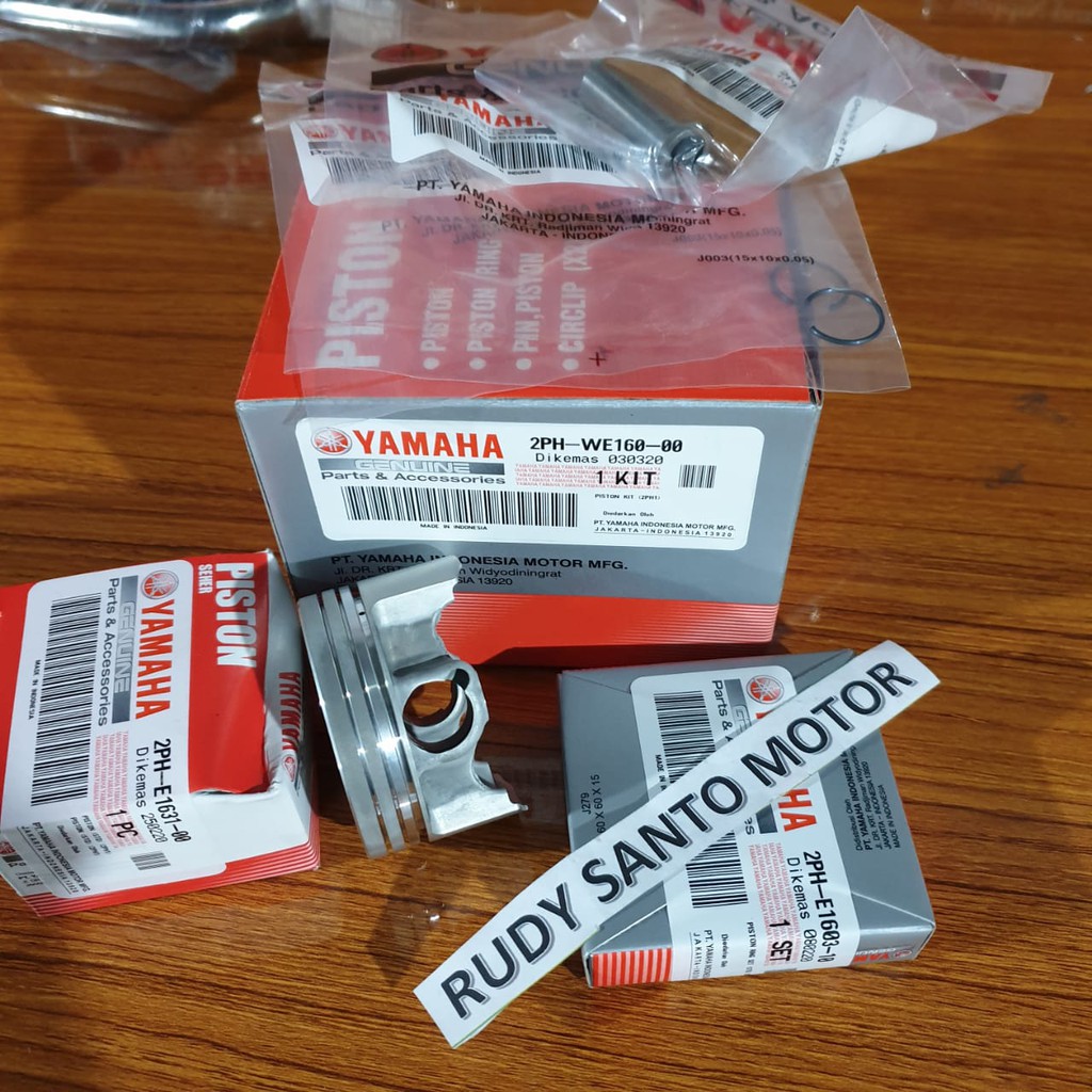 Piston Kit 2PHWE16000 Spare Parts for Mio M3 125 / Mio Soul GT 125