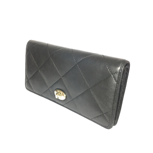 DKNY quilted long wallet Authentic Preloved Shopee Philippines