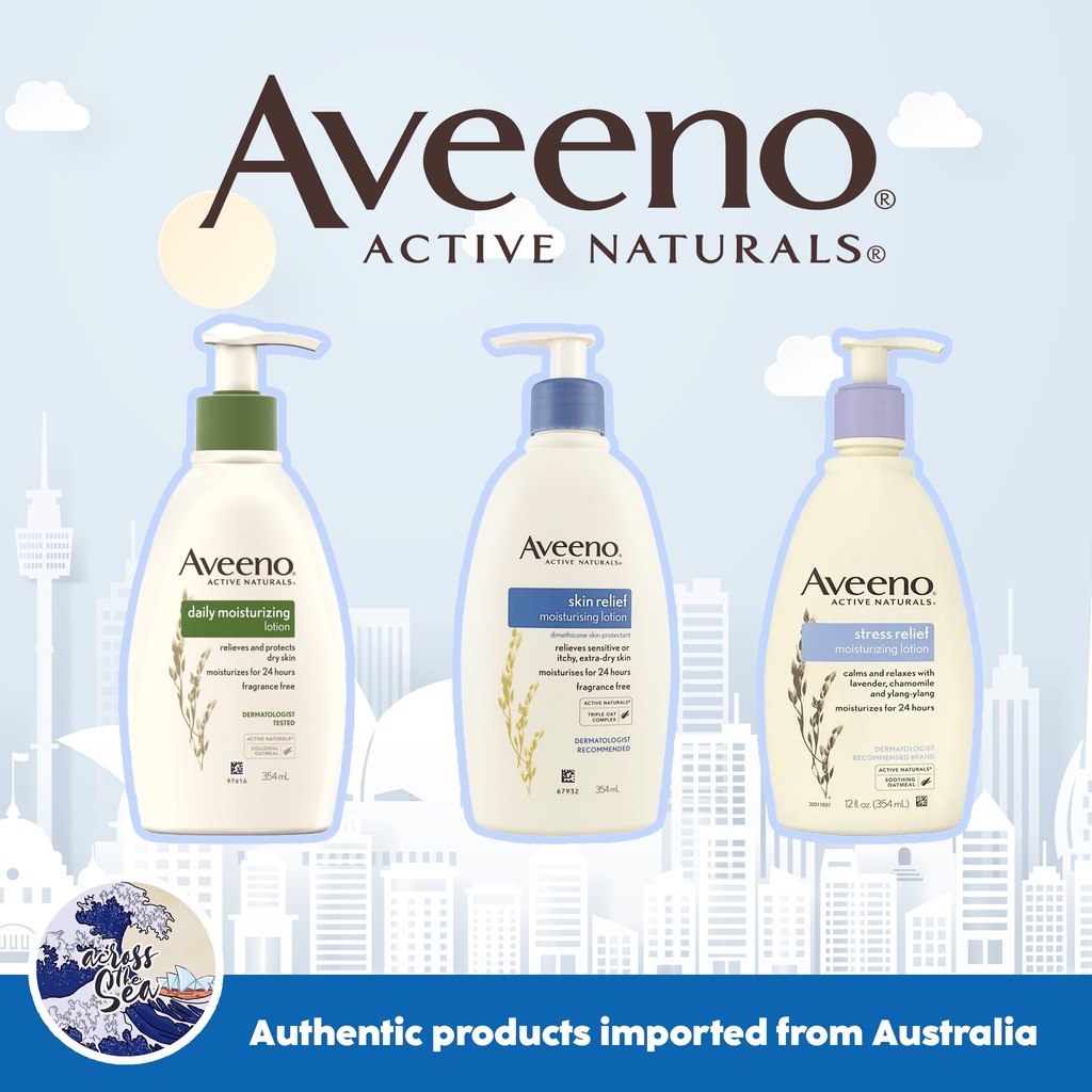 Aveeno DAILY MOISTURISING LOTION /STRESS RELIEF/SKIN RELIEF