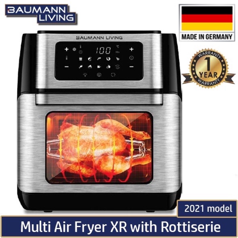 Baumann Air fryer / Multi Air Fryer XR with Rotisserie Shopee Philippines