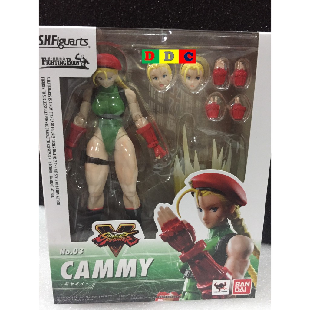 BANDAI S.H. FIGUARTS STREET FIGHTER CAMMY ACTION FIGURE Shopee Philippines