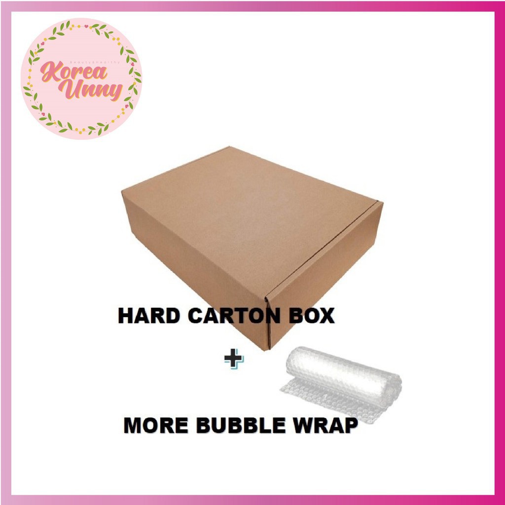 Korea Unny CARTON BOX + BUBBLE WRAP EXTRA PROTECTION YOUR PURCHASE ORDER!!! [LOWEST PRICE