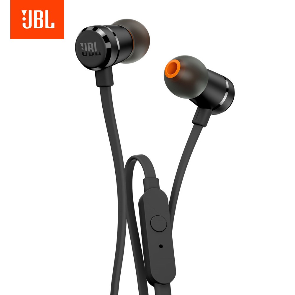 3Color JBL T290 3.5mm Wired Earphones JBL Stereo Headset with