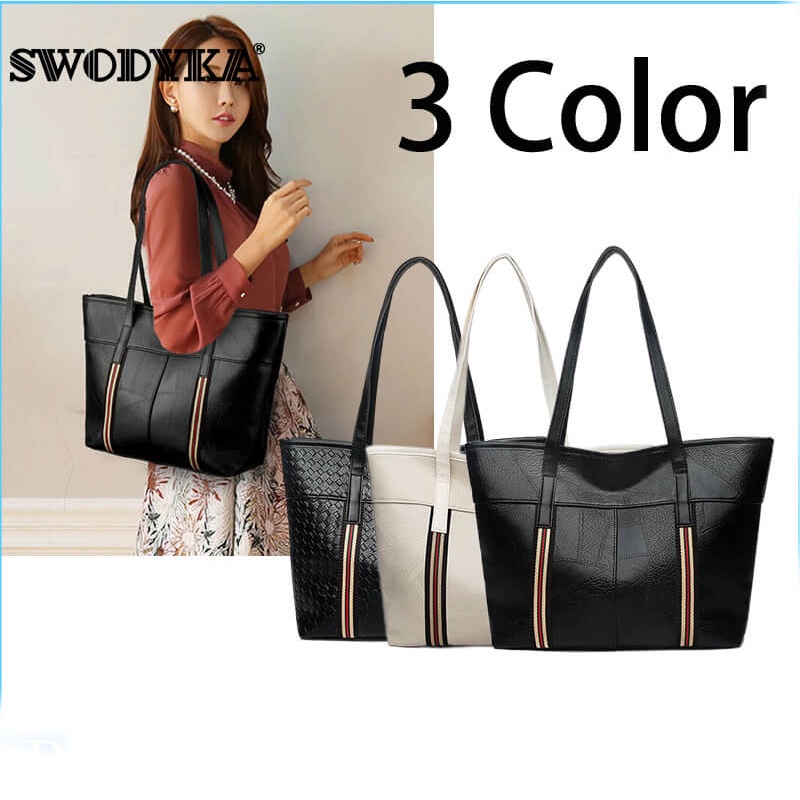 SWODYKA korean tote bag for women sale sling leather shoulder ladies