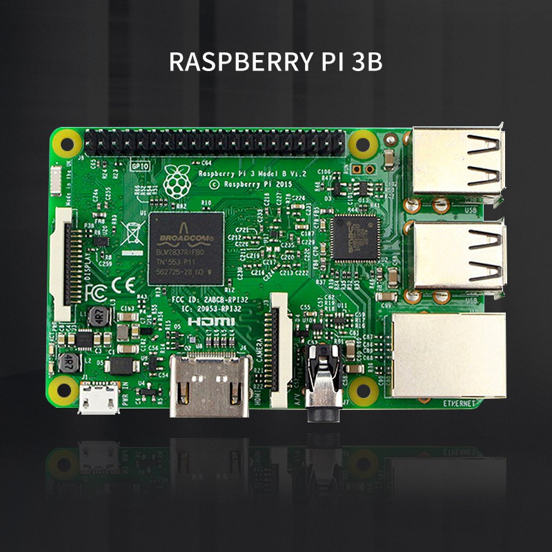 Raspberry Pi 3 Model B Motherboard with WiFi&Bluetooth
