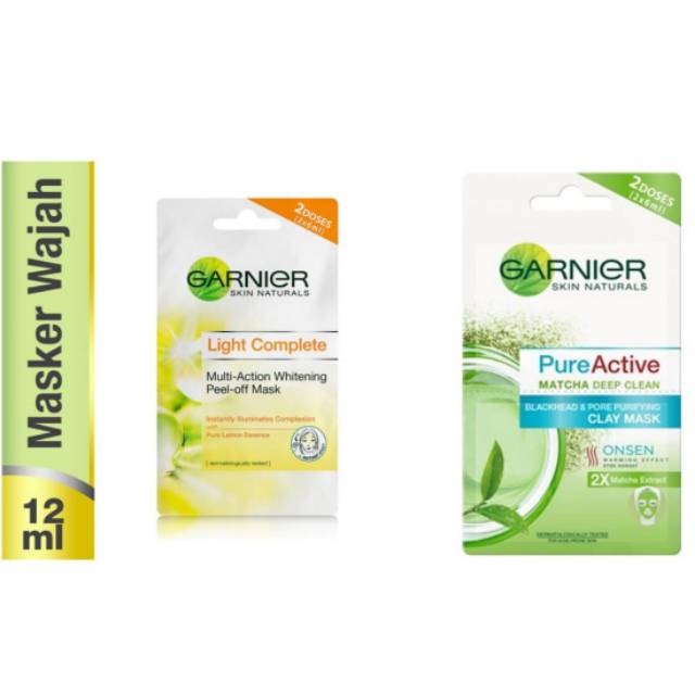Garnier Face Mask 12 ML Shopee Philippines