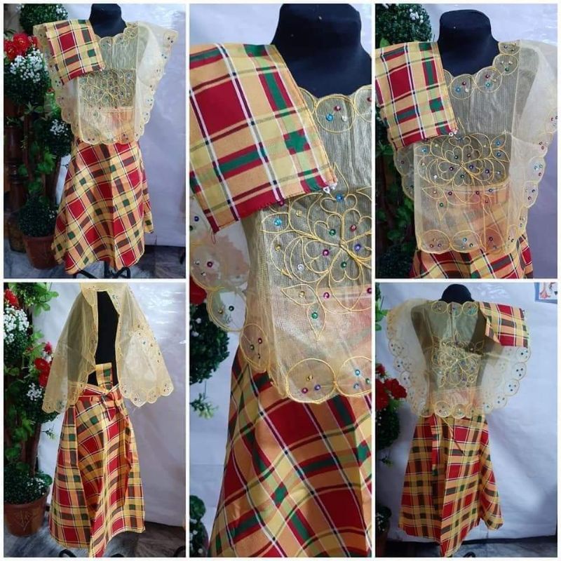 Filipiniana Costume or Ms. Philippines or filipino katutubo costume set