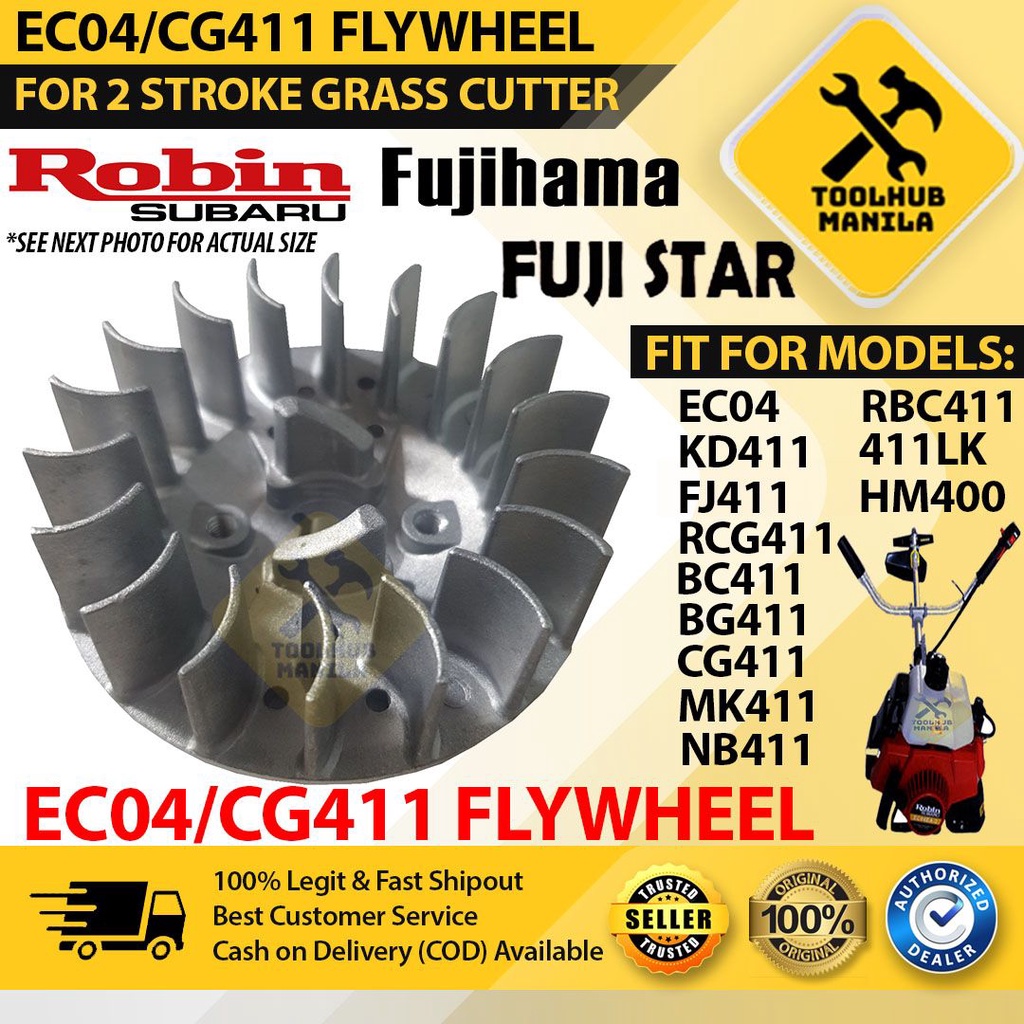 EC04/CG411 Flywheel for Robin EC04, CG411 2 stroke Grass Cutter Brush