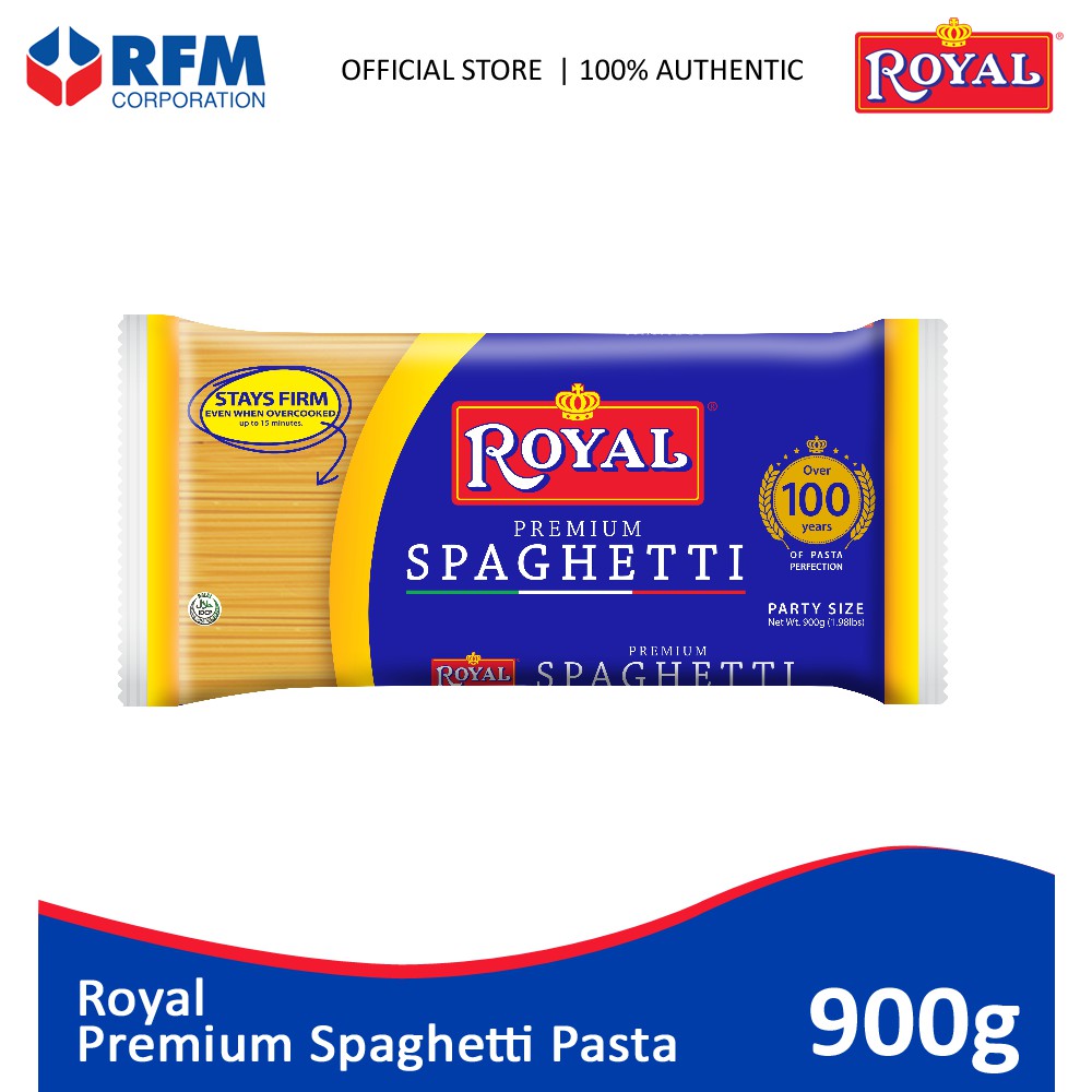 Royal Premium Spaghetti Pasta 900g Shopee Philippines