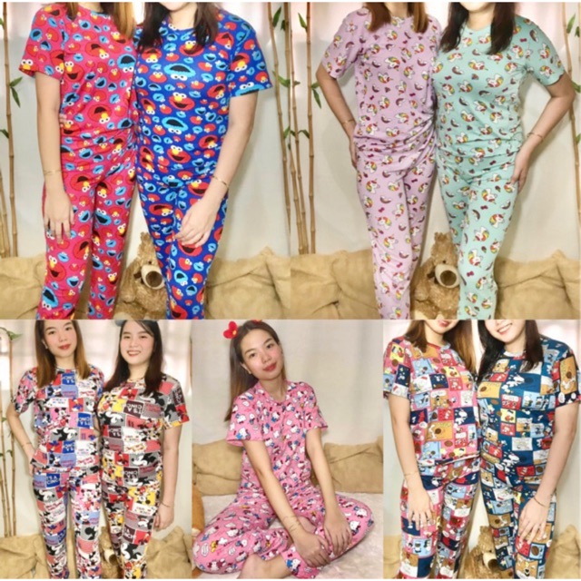 PAJAMA SET Adult Size Sleepwear TERNO Shopee Philippines