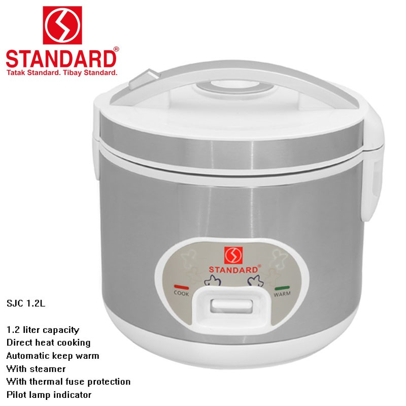STANDARD SJC 1.2L 5 Cups Jar Type Rice Cooker Shopee Philippines