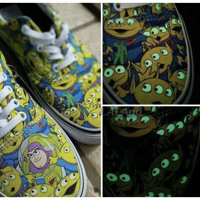 Toy Story Disney Pixar Vans Aliens Mens Shoes Disney Pixar, Pixar Toys