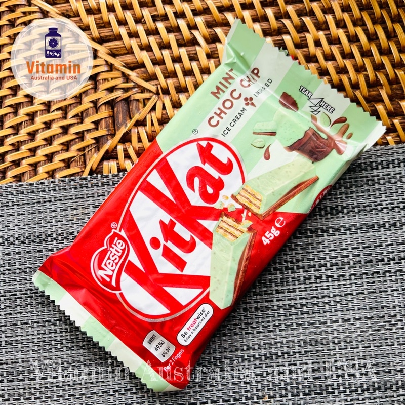 KitKat Mint Choc Chip 45g Imported From Australia. Shopee Philippines