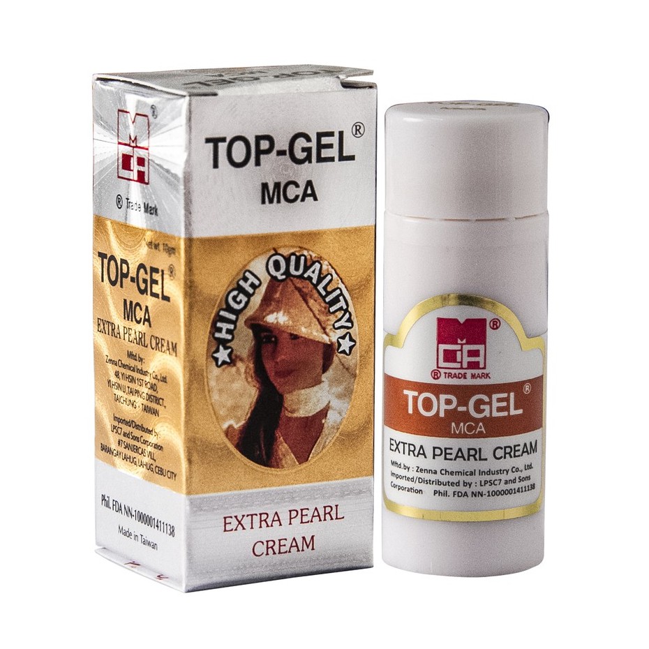 TopGel MCA Extra Pearl Cream Shopee Philippines