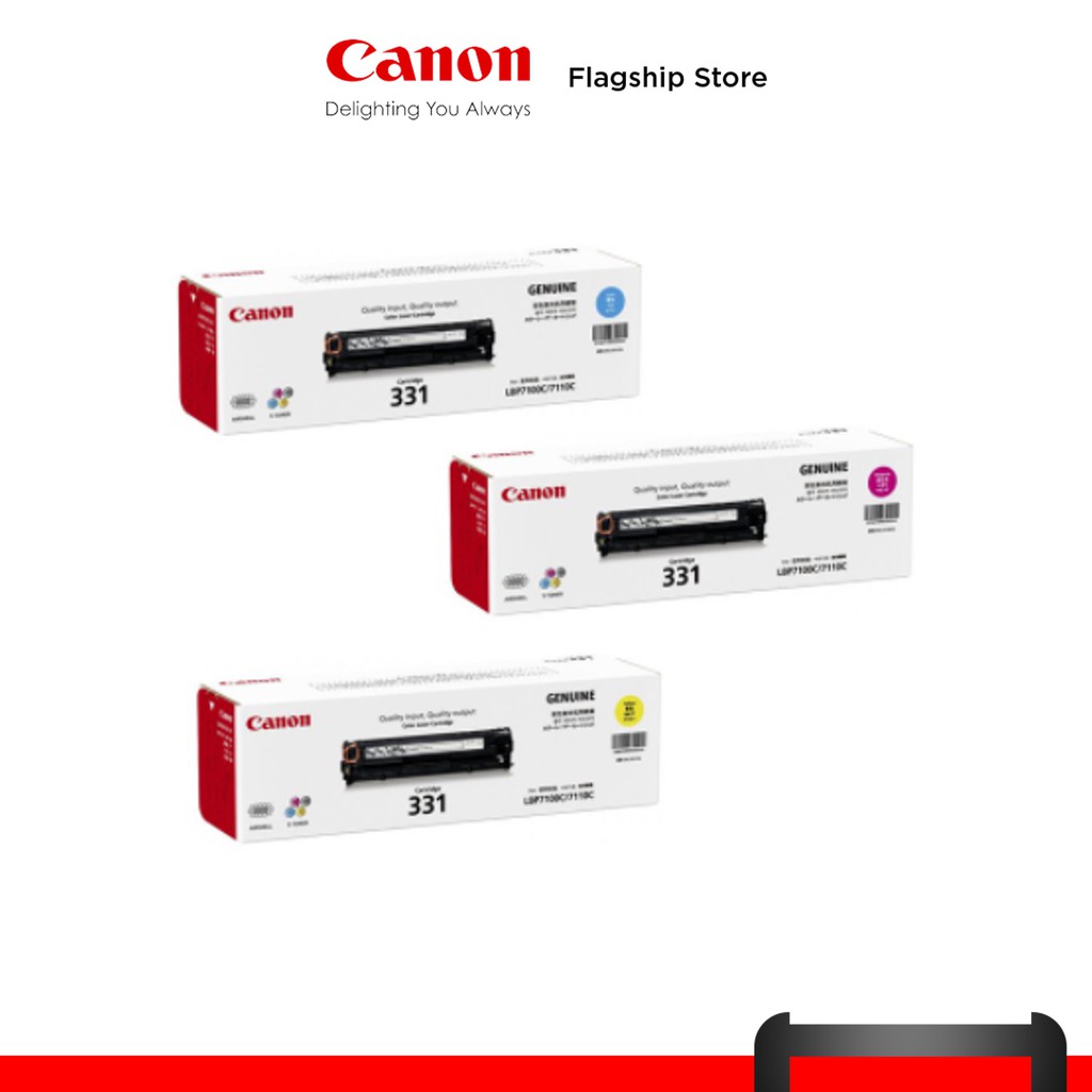 Canon Cartridge 331 Ink Toner (Cyan, Magenta, Yellow) Shopee Philippines