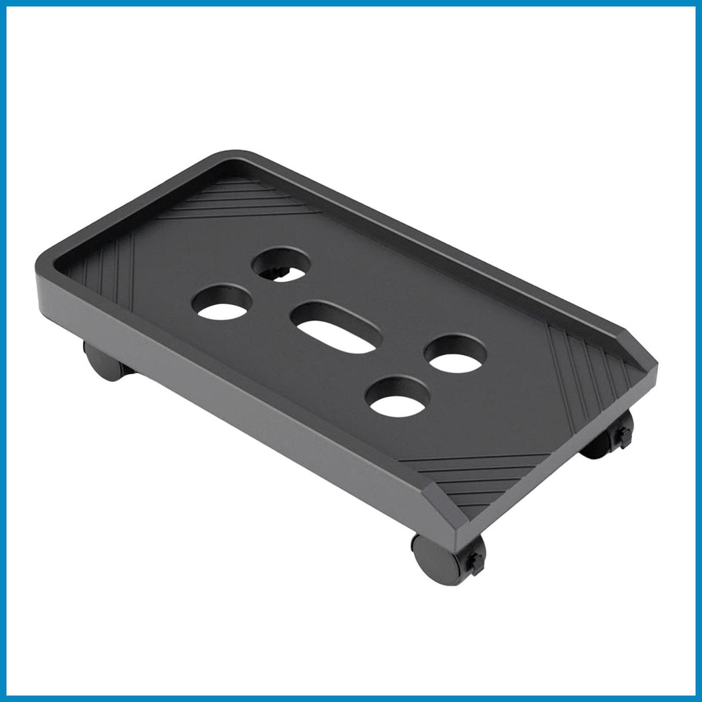 Computer Tower Stand Mobile Gaming PC Tower Floor Stand with Rolling