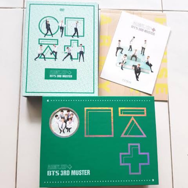 BTS 3rd MUSTER DVD INCLUSION) Shopee Philippines