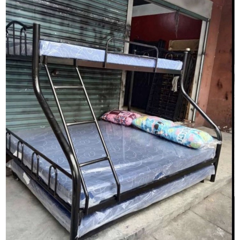 R TYOE BUNO BED QUEEN SIZE WITH PULLOUT SET WITH URATEX FOAM size 36x48