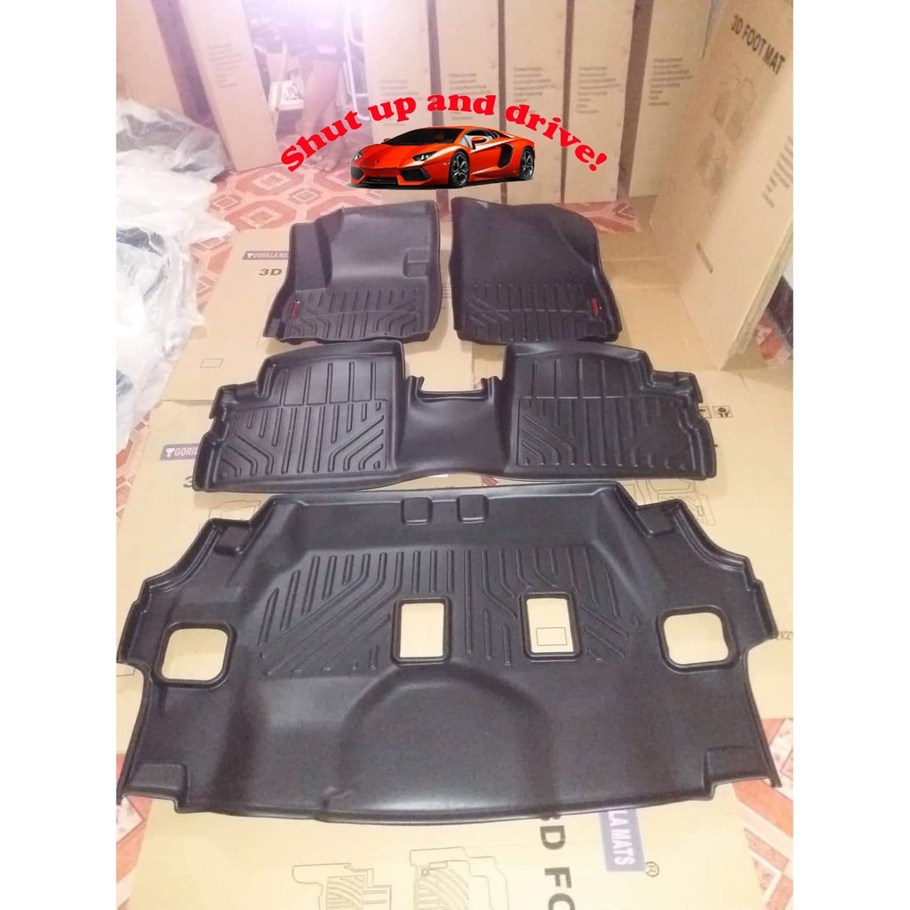 Gorilla Car Matting Deep Dish Mats for Mitsubishi Xpander Shopee