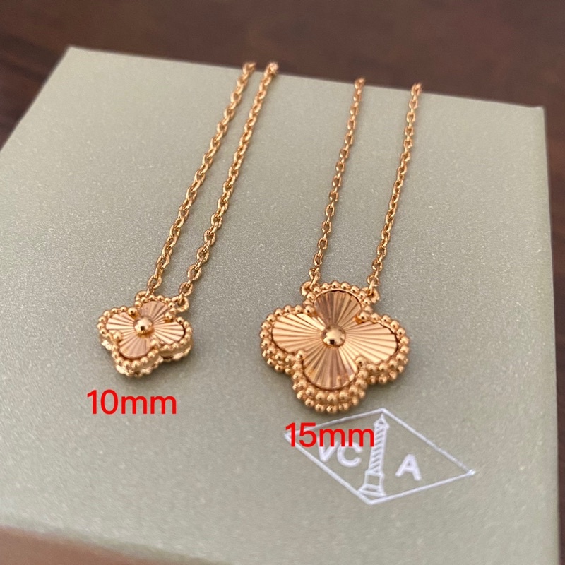 Authentic Quality Vca Mini Gold Necklace For Women