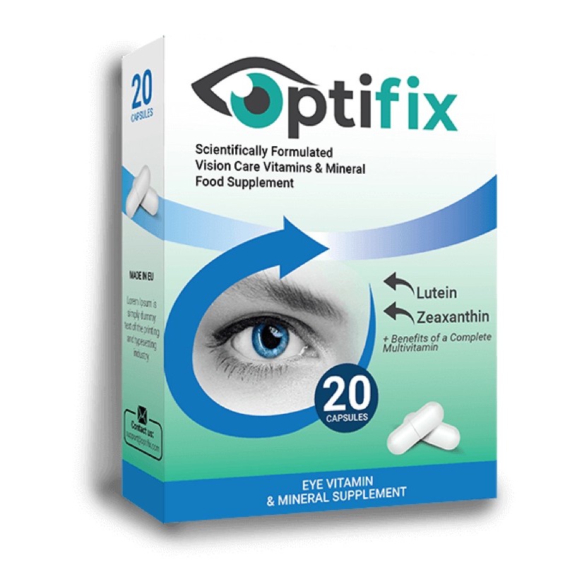 Optifix Eye Vitamin and Mineral Supplement 20Capsules Shopee Philippines