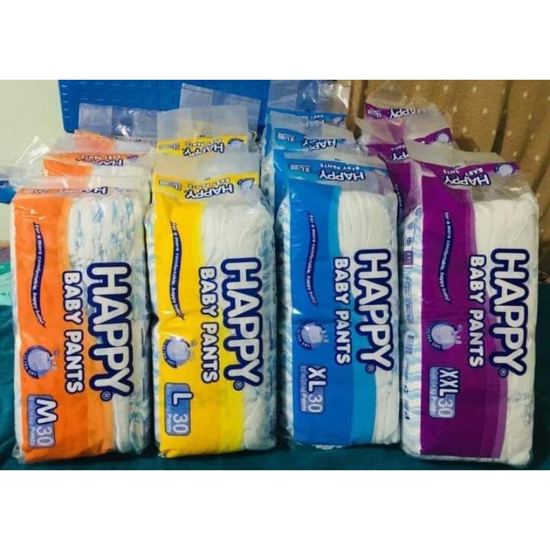 Happy Diaper Pants 30pcs/Pack Shopee Philippines