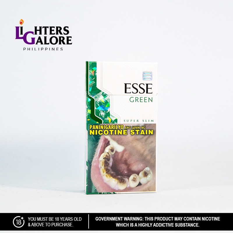 Lighters Galore ESSE MENTHOL (PACK) Shopee Philippines