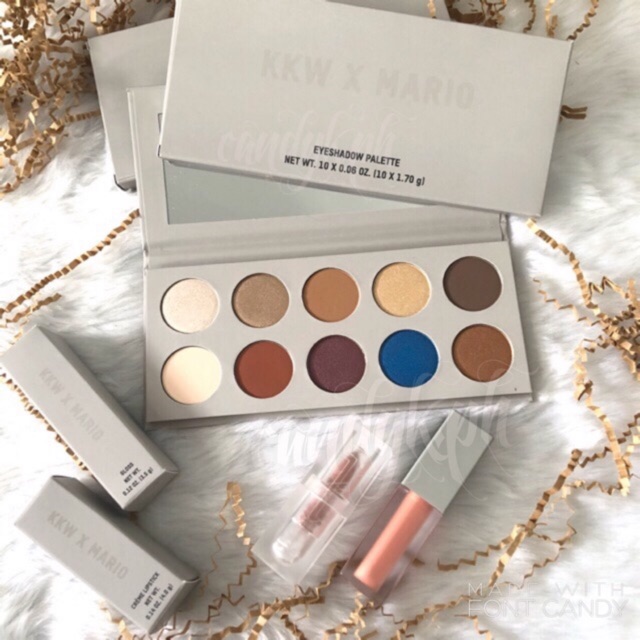 [AUTHENTIC] KKW BEAUTY x MARIO Palette Lipstick Gloss Shopee Philippines