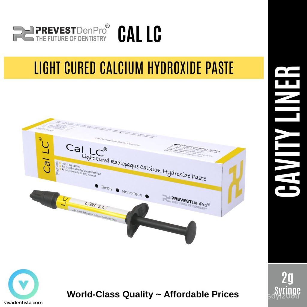 PREVEST DENPRO Cal LC ( Light Cure Radiopaque Calcium Hydroxide Paste