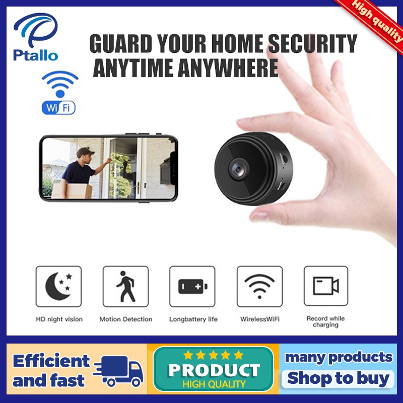 A9 HD Monitor Spy Camera Wireless Infrared Night Vision Smart Home Mini