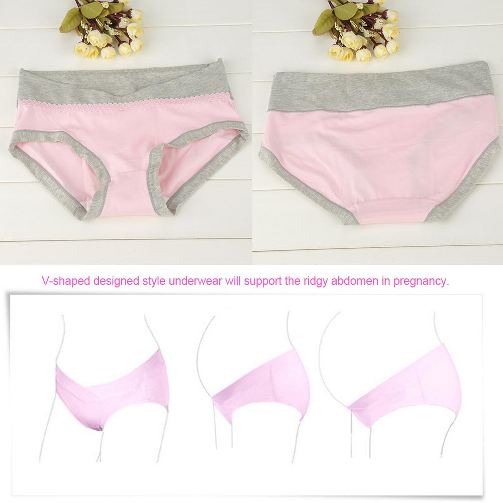 Soft Pregnancy Maternity Underwear Low Waist Women Briefs Shopee