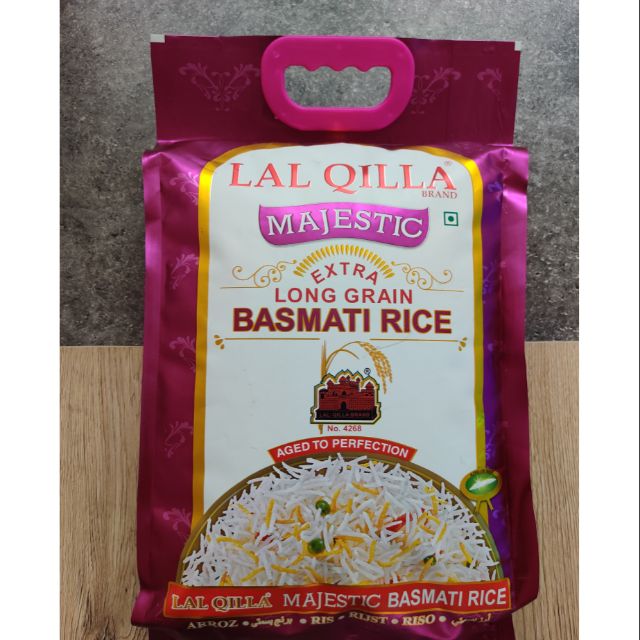 Lal Qilla Majestic Extra Long Grain Basmati Rice 5kg food snack