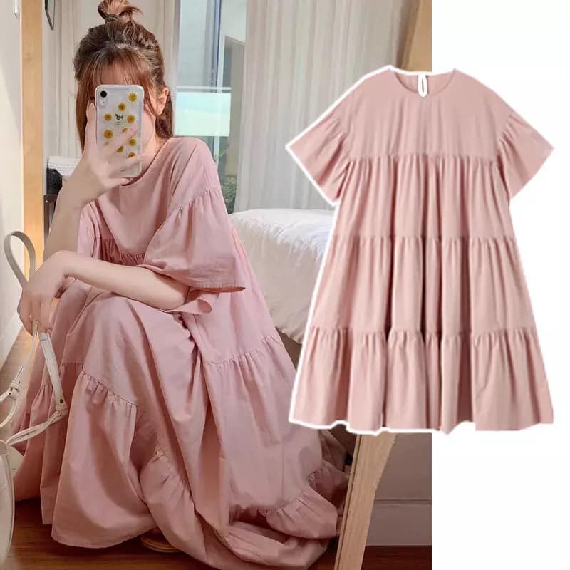 F.Fiesta Only Korean Fashion Babydoll Dress 9903 Shopee
