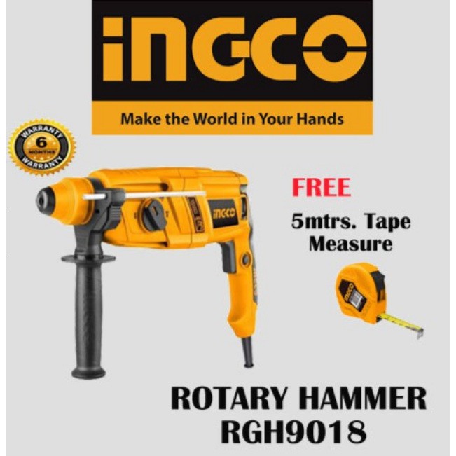 800W Ingco Rotary Hammer Drill RGH9018 Shopee Philippines