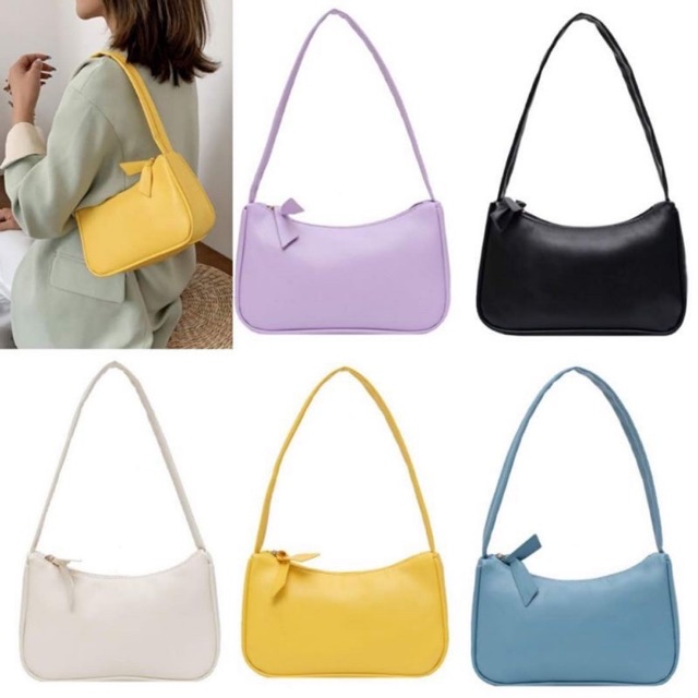 Abeco 1042 Korean fashion shoulder simple elegant cute leather ladies