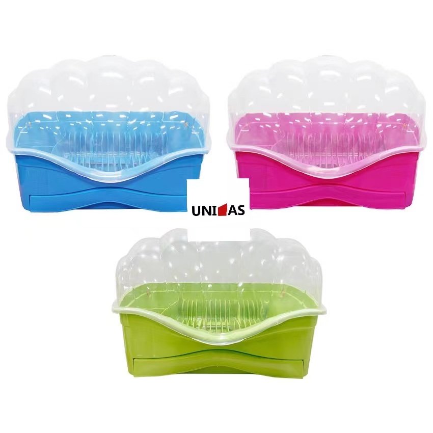 UNIONE Large Shell Dish Drainer dish rack with cover Shopee Philippines