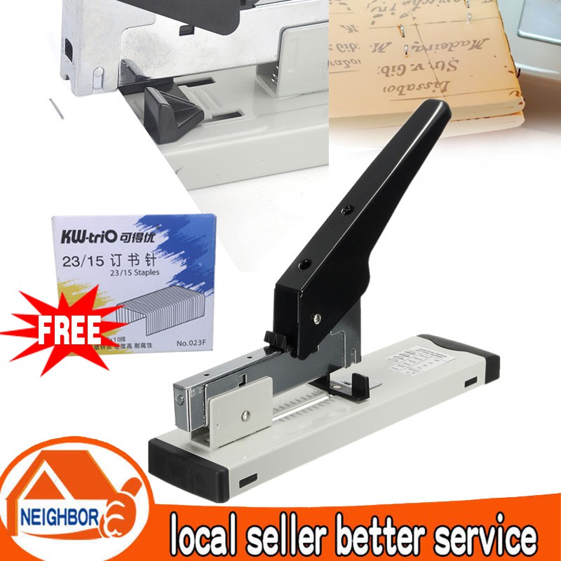 【Free Staplers】No.100/No.240 Office Heavy Duty Stapler Labor Saving