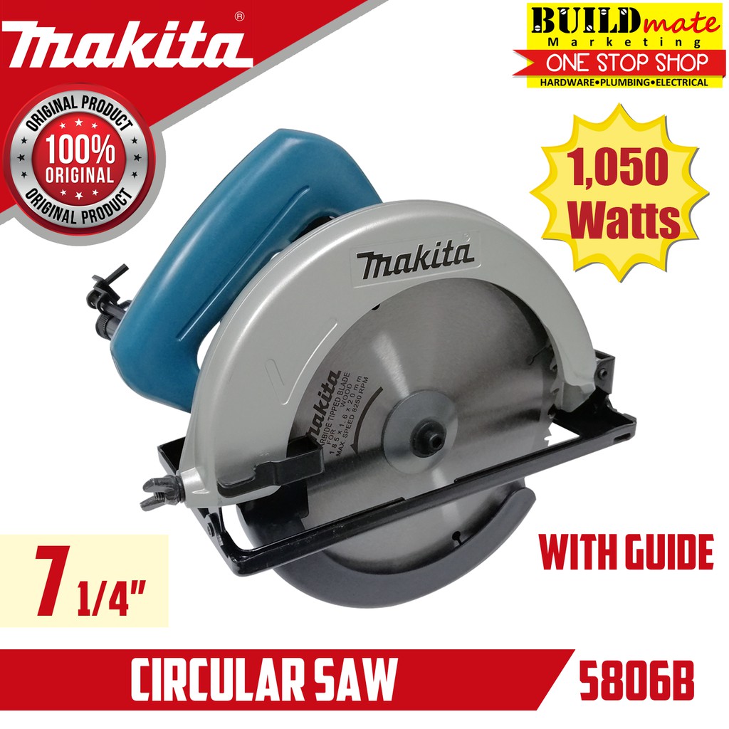 MAKITA Circular Saw 1050W 5806B •BUILDMATE• Shopee Philippines