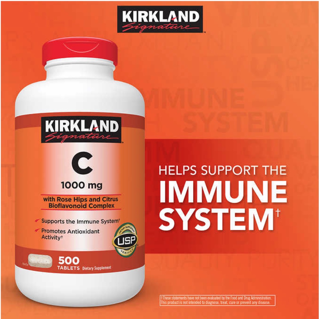 Kirkland Signature Vitamin C 1000 mg Shopee Philippines