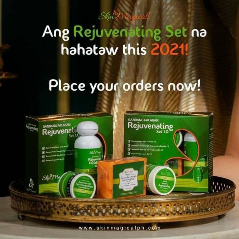 SKIN MAGICAL Rejuvinatinvg SET1 & SET3 Shopee Philippines