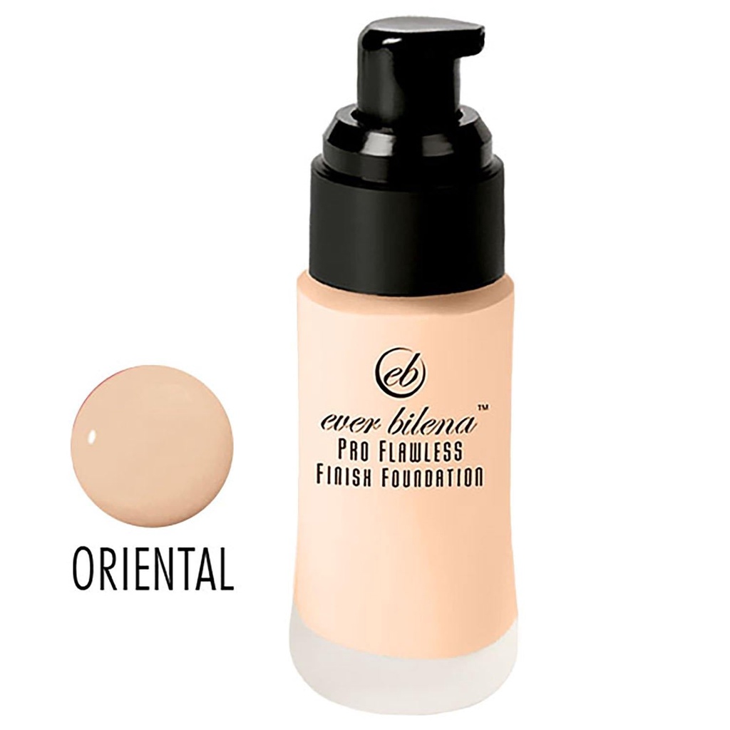 Ever Bilena Pro Flawless Finish Foundation 30 ml Oriental Shopee